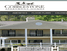 Tablet Screenshot of cobblestonemarietta.com